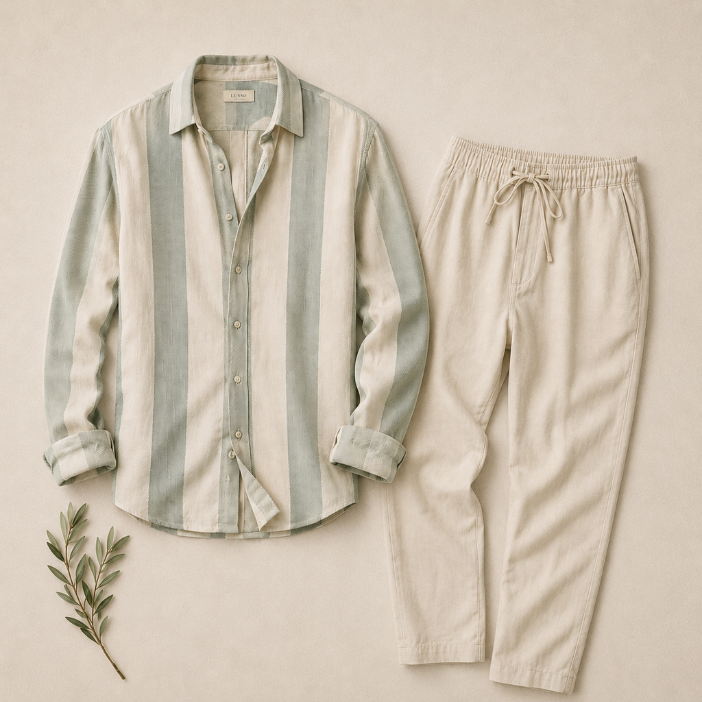 Old Money Linen Combo