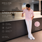 Taormina  Pink Linen Shirt