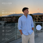 Blue Linen Shirt