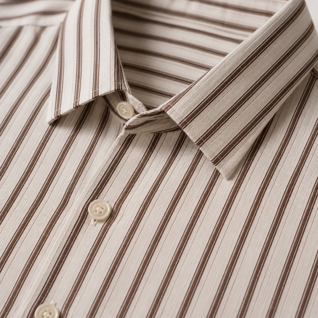 Striped Shirt Linen Old Money Combo